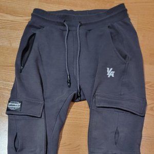 YoungLA Cargo Joggers - Medium- Charcoal Gray